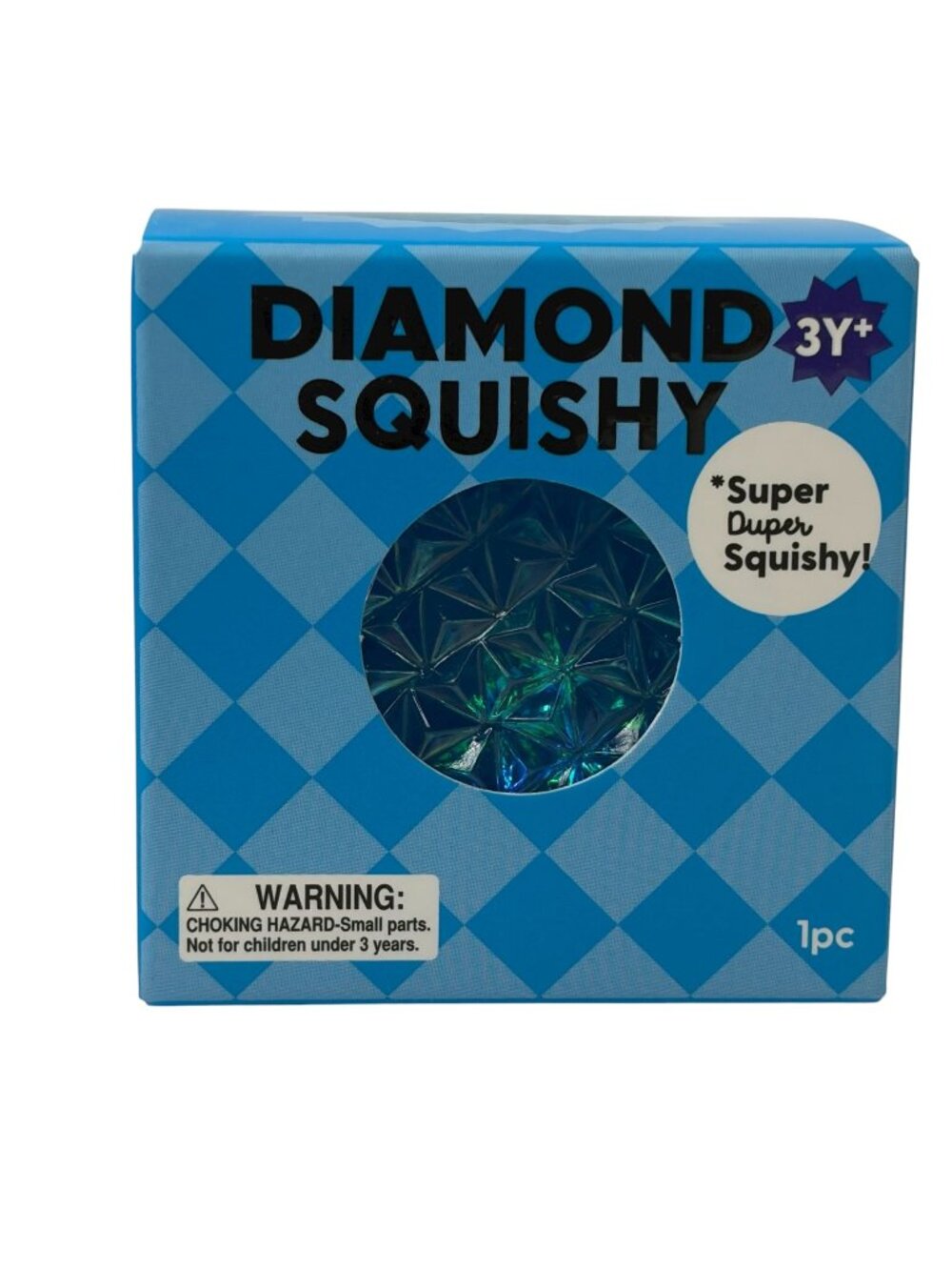 Diamond Squishy Pink Holographic Stress Ball J'Adore New in Box